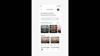 #SHORTS Hotel Booking Screen UI design in Figma | Home Page | UI/UX Design