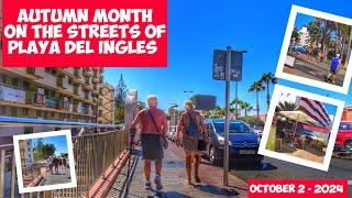 Gran CanariaAUTUMN DAYS ON THE STREETS OF PLAYA DEL INGLES - OCTOBER 2 - 2024