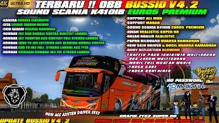 UPDATE BUSSID V4.2!! OBB BUSSID V4.2 TERBARU SOUND SCANIA K410IB EURO5 PREMIUM GRAFIK SUPER HD 4K