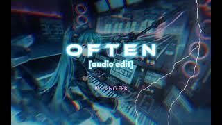 Often [audio edit]