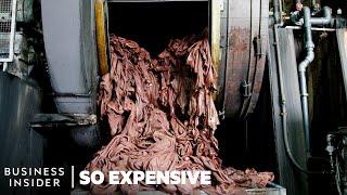 Why Vegetable-Tanned Leather Is So Expensive | So Expensive