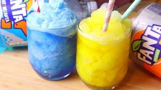 1 Minute Sugar Free SLUSHIES | Easier Crushed Ice Drinks HACKS | Zero Sugar Fanta SLUSHIES!