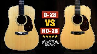 Martin D-28 vs HD-28 - What's the Difference?