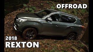 2018 SsangYong Rexton Offroad Action