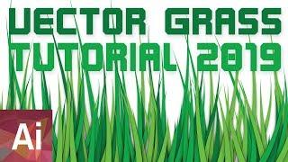 Vector Grass 2019 - Adobe Illustrator Tutorial