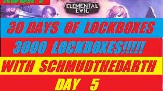 Xbox One 30 Days Of Lock Boxes 3000 Open Day 5 Neverwinter