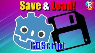 Godot 4: Easy Save and Load System with GDScript #godot #tutorial #gdscript #coding