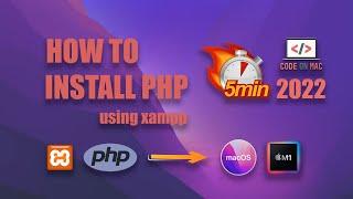 How to install php using xampp on Apple MacBook Air M1 macOS #howtoinstallphp 100% working