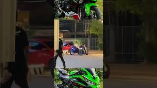 COWOK KENA MENTAL LIAT CEWEK NAIK ZX25R‼️