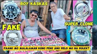 BURAUTAN SA DIVISORIA ALAMIN KAY BOSS KASKAS  KUNG PEKE ANG GAMIT MONG ROLEX