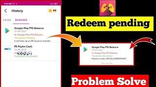 mRewards app redeem pending problem solve | mRewards transaction pending problem | redeem Problem