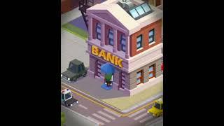 Idle Mafia - Tycoon Manager, new game ad, bank robbery