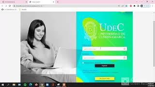 Acceder a la plataforma de la Universidad de Cundinamarca