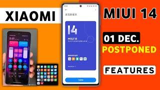 Xiaomi Miui 14 Update Features - Launch Date, Features #Miui14