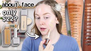 Skincare Foundation That Never Gets Cakey? About Face The Performer Foundation Review