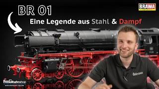 Eine Legende aus Stahl & Dampf | BRAWA | BR 01 | Neubaukessel | Schnellzugdampflok | H0