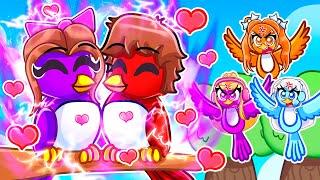 Techy Gets A New Girlfriend As A OP ELEMENTAL BIRD In Roblox BIRD FAMILY...