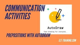 Practice prepositions with Autodraw