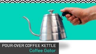 The Pour-Over Kettle engineered in medical-grade stainless steel - Coffee Gator