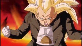 Vegeta turns Super Saiyan 3 for the first time!!