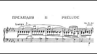 Anatoly Lyadov: Prélude in b flat minor, Op.31/2 [1893]