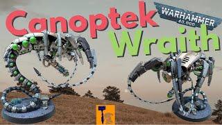 Total beginner builds a Canopek Wraith | Warhammer 40k Necron Minature Model