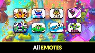 All Emotes In Clash Royale | 409 Emotes!