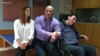 Disabled teen wins the right to walk at school