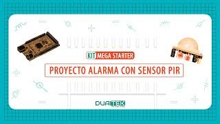 Sensor de movimiento PIR. Proyecto alarma de personas.