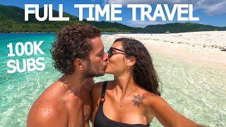 FULL TIME TRAVEL AS A COUPLE: 100K Q&A CELEBRATION!