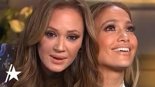 Jennifer Lopez Loses It As BFF Leah Remini Hilariously Crashes Her Interview Multiple Times!