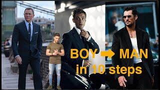 10 Ways To Transition Your Style From Boy to Man