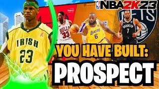 BEST RARE PROSPECT BUILD: SHADES OF LEBRON JAMES AND KEVIN DURANT | NBA 2k23 NEXT GEN