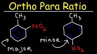 Ortho Para Ratio - Aromatic Nitration of Toluene