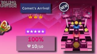 「 Rolling Universe 」Comet's Arrival 100% All Gems & Crowns | 