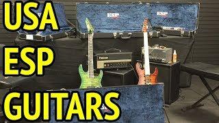 USA ESP Guitars - Inc. Factory Tour Overview