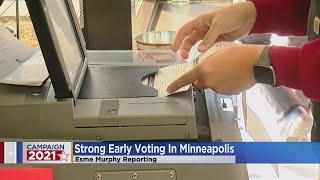 Minneapolis Sees Large Pre-Election Day Voter Turnout