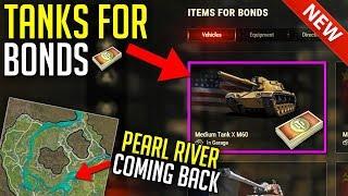 New Bond Shop for Tanks • New Pearl River Comeback | World of Tanks Update 1.6.1+ News