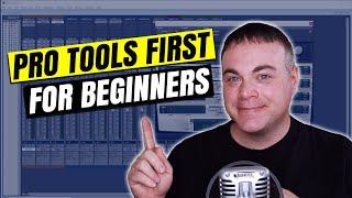 Pro Tools First Tutorial for Beginners