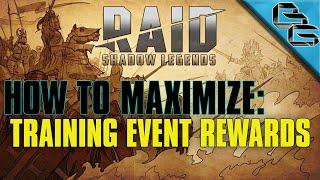 RAID: Shadow Legends | How to maximize Champion Training Event rewards !! | F2P