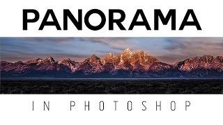 Create Panorama with Photomerge Tool - Photoshop Tutorial [Photoshopdesire.com]