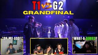 Sliggy, Tenz, Shanks, Tarik & Johnqt react T1 vs G2, Masters Bangkok FINALS | T1 vs G2 highlights