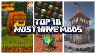 My TOP 10 Minecraft Mods To Make Survival Even Better!