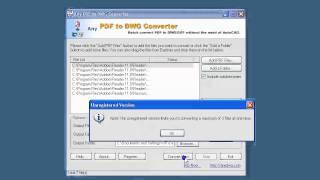 How to use Any PDF to DWG Converter