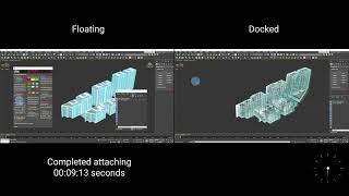 What's slowing down 3ds Max? Floating versus docked Explorer