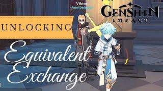 Equivalent Exchange WQ  Walkthrough -  Genshin