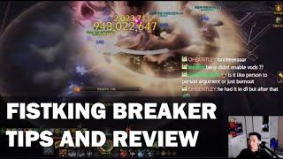 LOSTARK FISTKING? KINGFIST? BREAKER BUILD / REVIEW