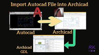 #Amazing #trick to #import #autocad file into #archicad within minute