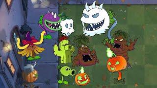 Plants vs Zombies 2 Animation Halloween Fusions Lawn of doom 2024