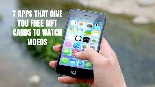 7 Apps That Give You Free Gift Cards to Watch Videos
